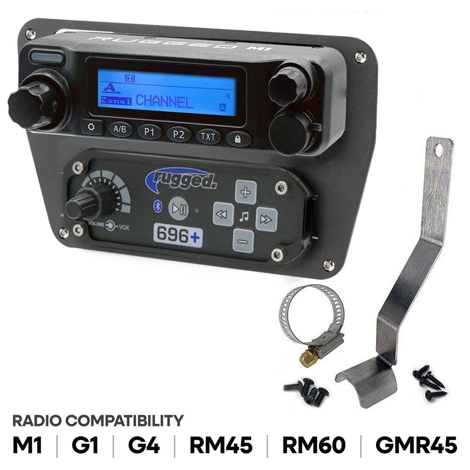 Can-Am Commander Intercom and Radio Mount