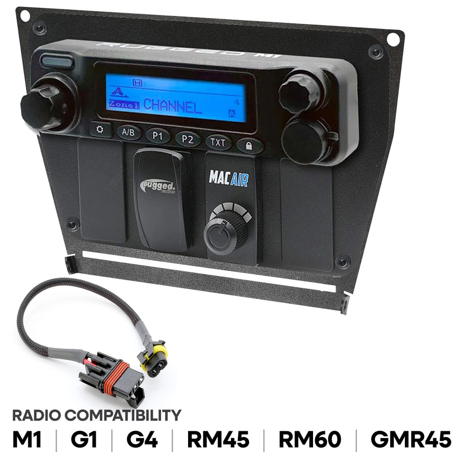 Polaris RZR PRO XP, RZR Turbo R, and RZR PRO R Dash Mount Radio and Intercom