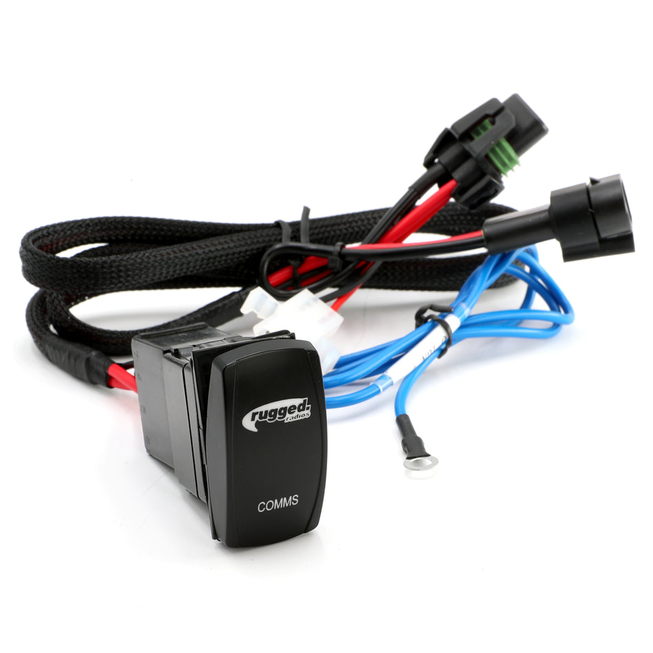 Master Power Switch for Mobile Radios and Intercoms