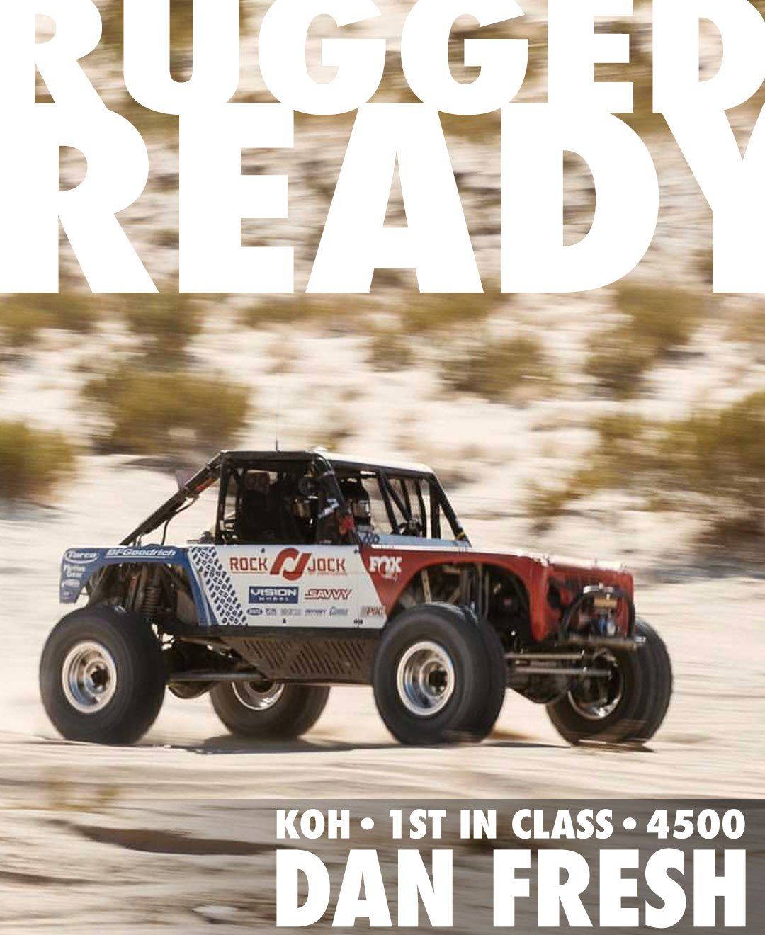 Rugged Ready | Dan Fresh KOH 1st in Class 4500