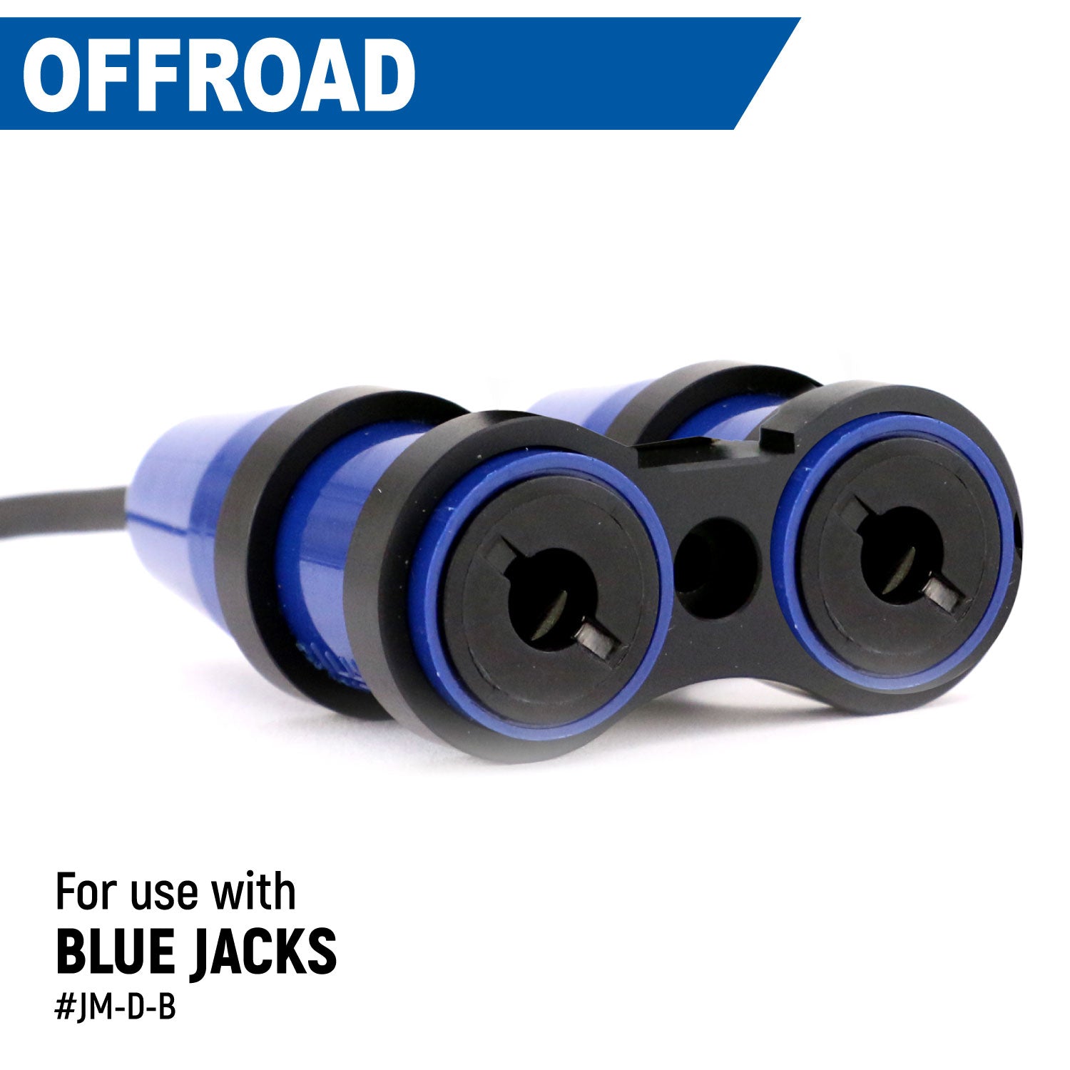 Dual Headset or Helmet Jack - Bar Mount – Rugged Radios