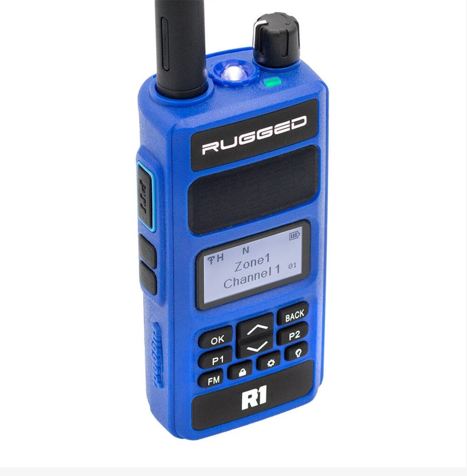 Dual Band UHF/VHF Handheld Radio - Digital and Analog - Model R1 - CLEARANCE
