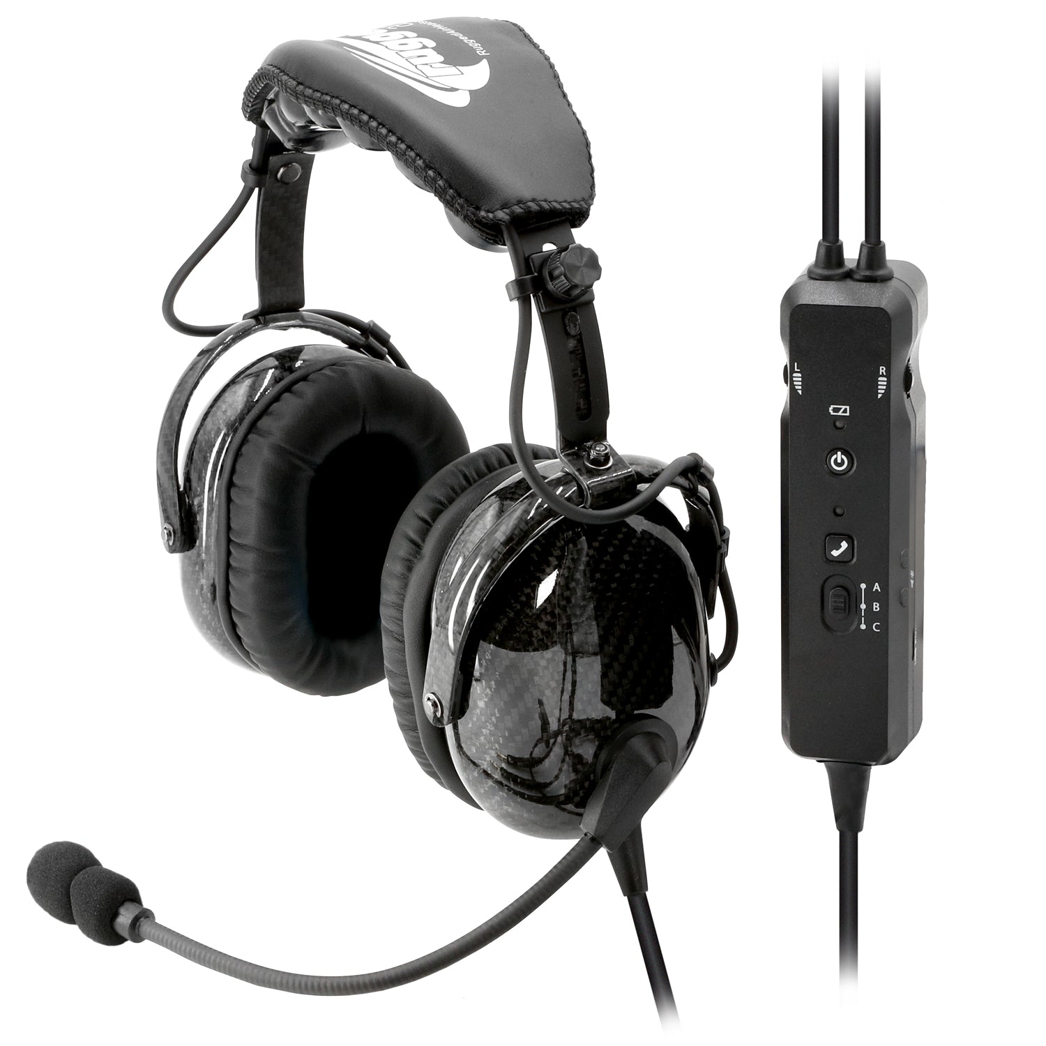 headset gear Rugged Air RA980 Bluetooth Cell Phone ANR General Aviation Pilot Farbe:Amber more personalized sound Foldable Power and Drive Applications Hypoallergen