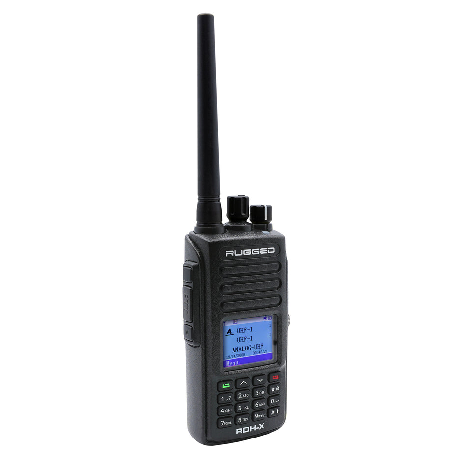 Rugged RDH-X Waterproof Business Band Handheld Radio - Digital and Analog