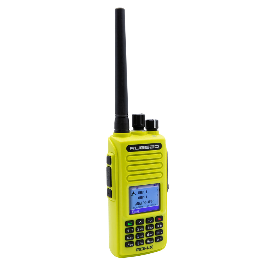 Rugged RDH-X Waterproof Business Band Handheld Radio - Digital and Analog