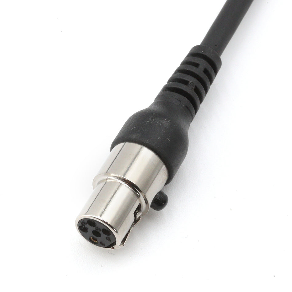 Radio portátil resistente y Kenwood - Cable en espiral para auriculares