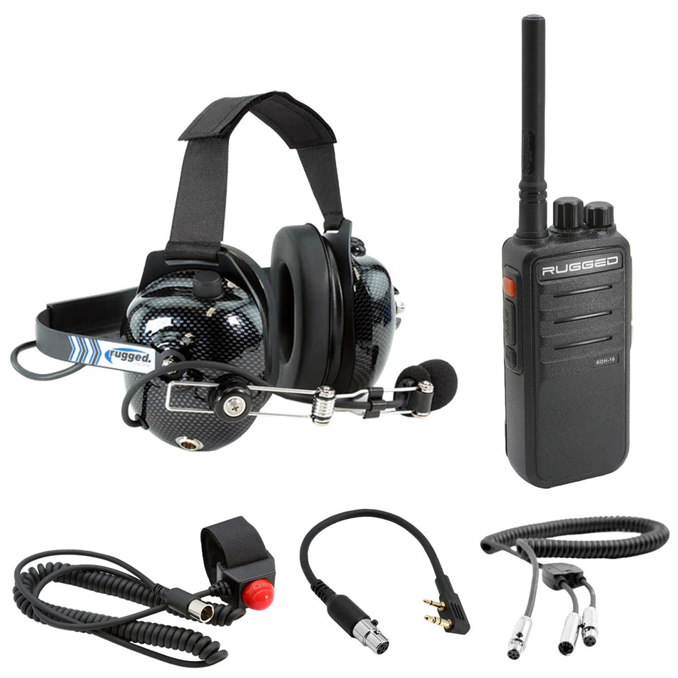 Single Seat Kit with H41 Headset & RDH16-V - CLEARANCE