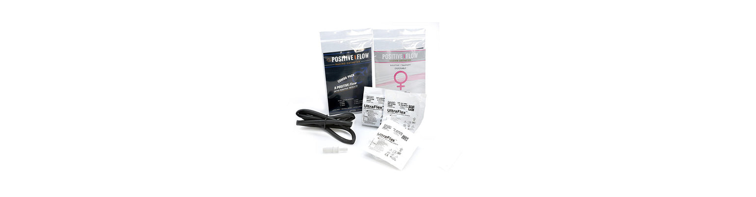 Hypoallergenic, latex-free racing catheters designed for comfort and performance