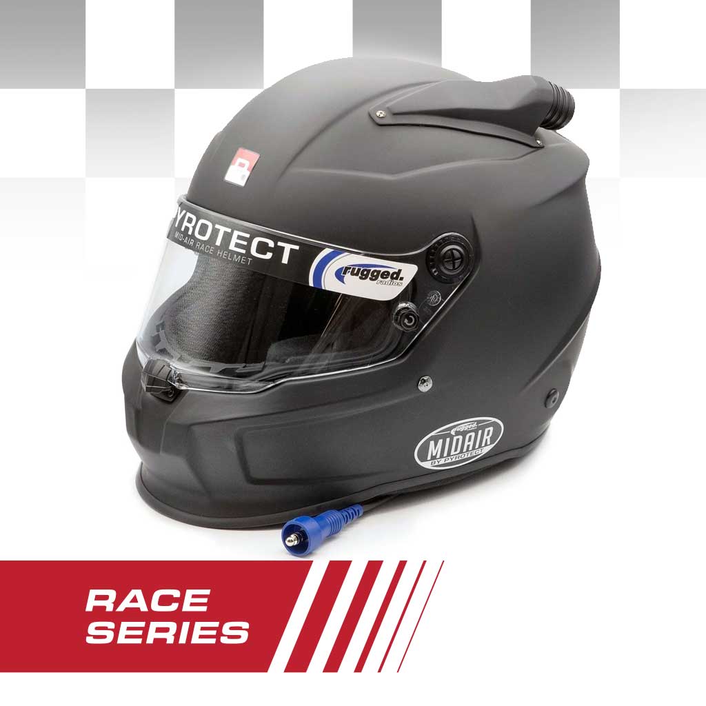 Pyrotect SA2025 MIDAIR RACE Helmet Wired OFFROAD