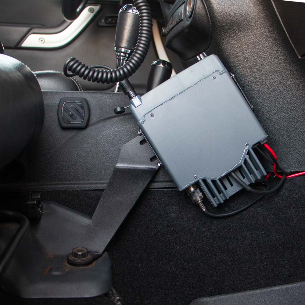 Jeep JKU (4 Door Only) Passenger Side Mobile Radio Mount