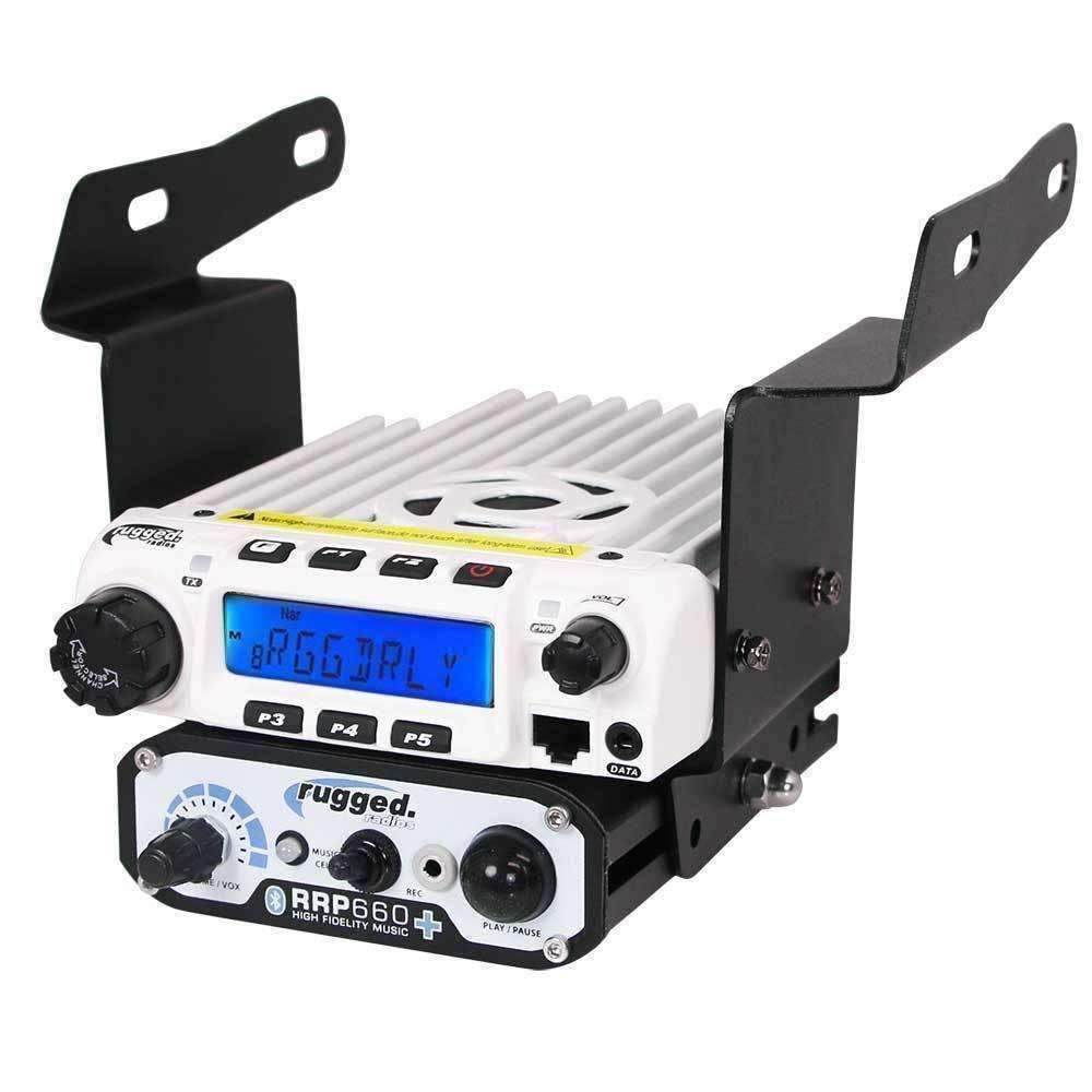 Polaris RZR 570, 800, 900 Mount for Rugged Radios and Intercom