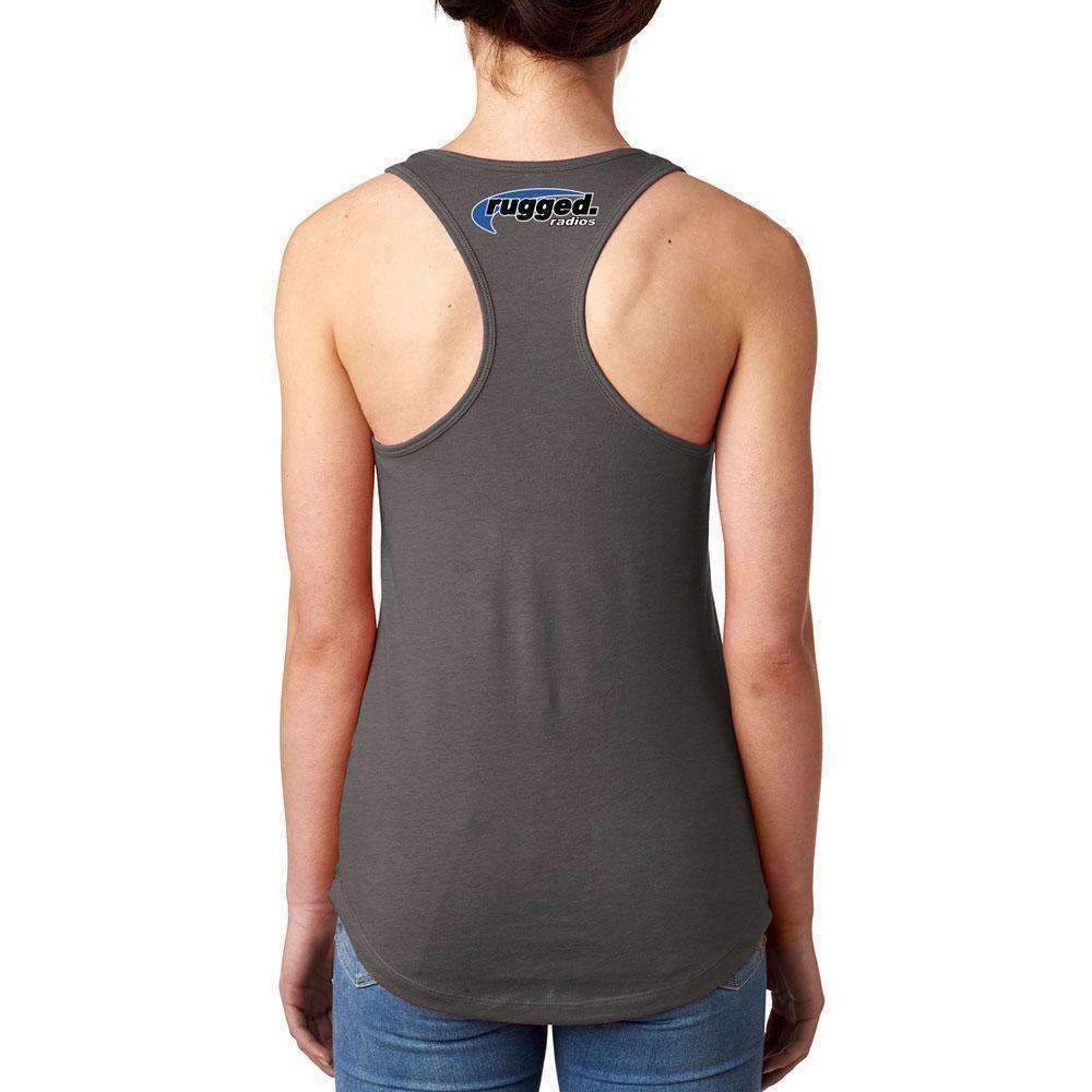 Rugged Garage Logo Women's Racerback Tank Top