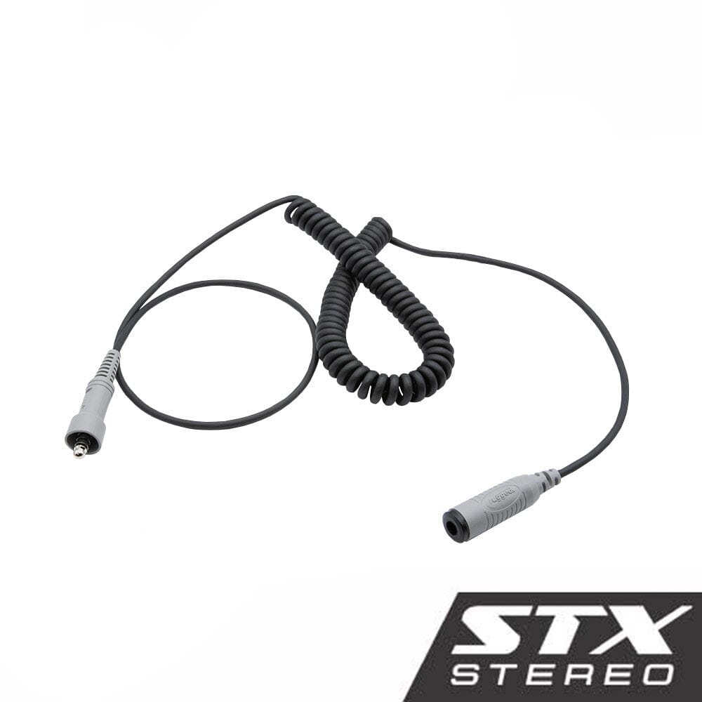 STX STEREO Headset or Helmet Extension Coil Cable – Rugged Radios