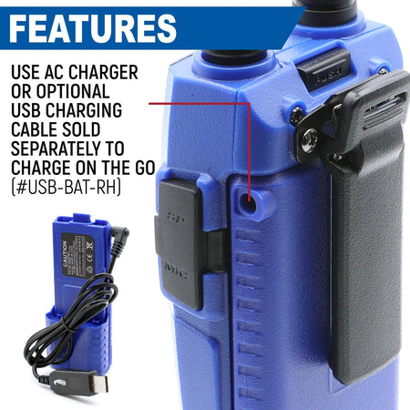 V3 / RH5R Handheld Radio High Capacity 3800mAH Battery